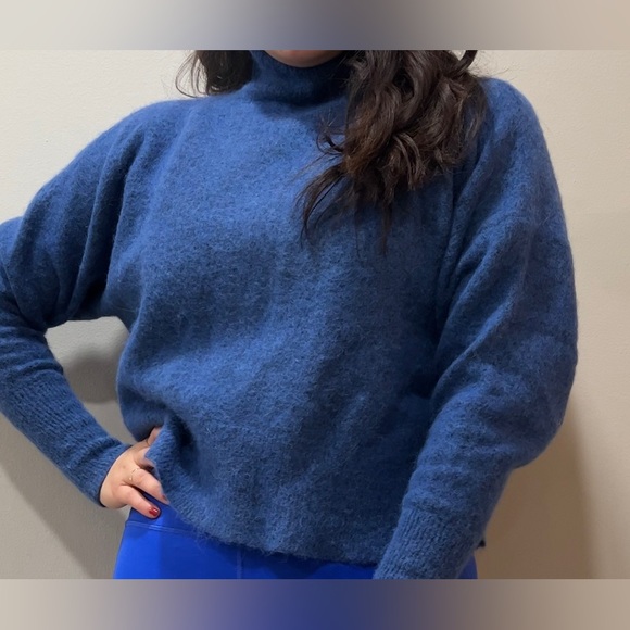 TOPSHOP textured funnel neck sweater - Picture 5 of 6